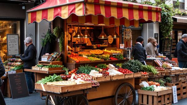 9 ingrédients de choix au kiosque à pizzas à Matignon