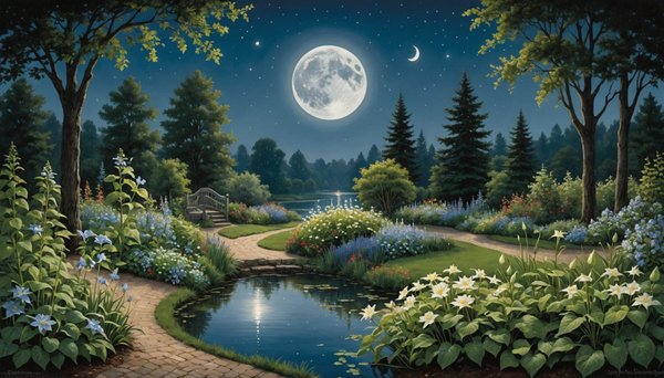 Jardiner avec la lune : secrets pour un jardin florissant
